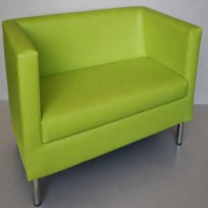 Sofa Kanapa Victor - skaj eco-skóra 120 cm - zielony